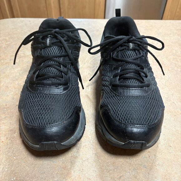 Columbia Mens Plateau Hiking Shoes \Black & Grey Waterproof Outdoor Sneakers 12 - Picture 3 of 14